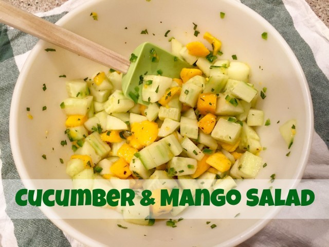 Cucumber & Mango Salad